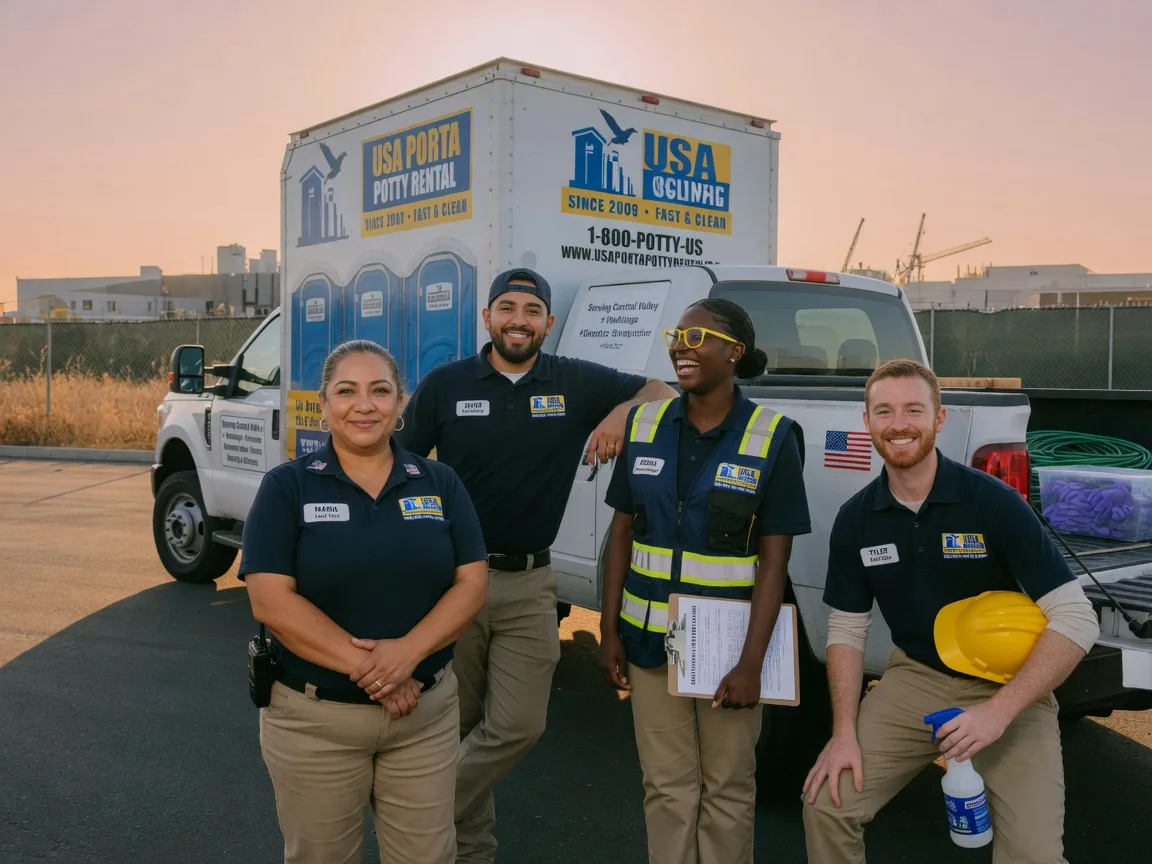 Portable Toilet Rental company in Little York, IL